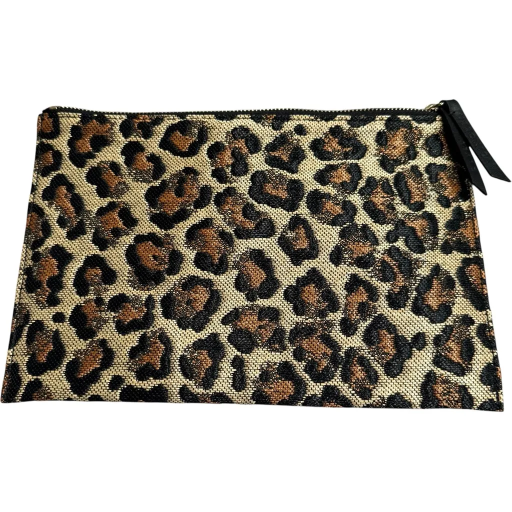New Veronica Beard Leopard Print Clutch Bag / 11” x 7.5” - Image 3