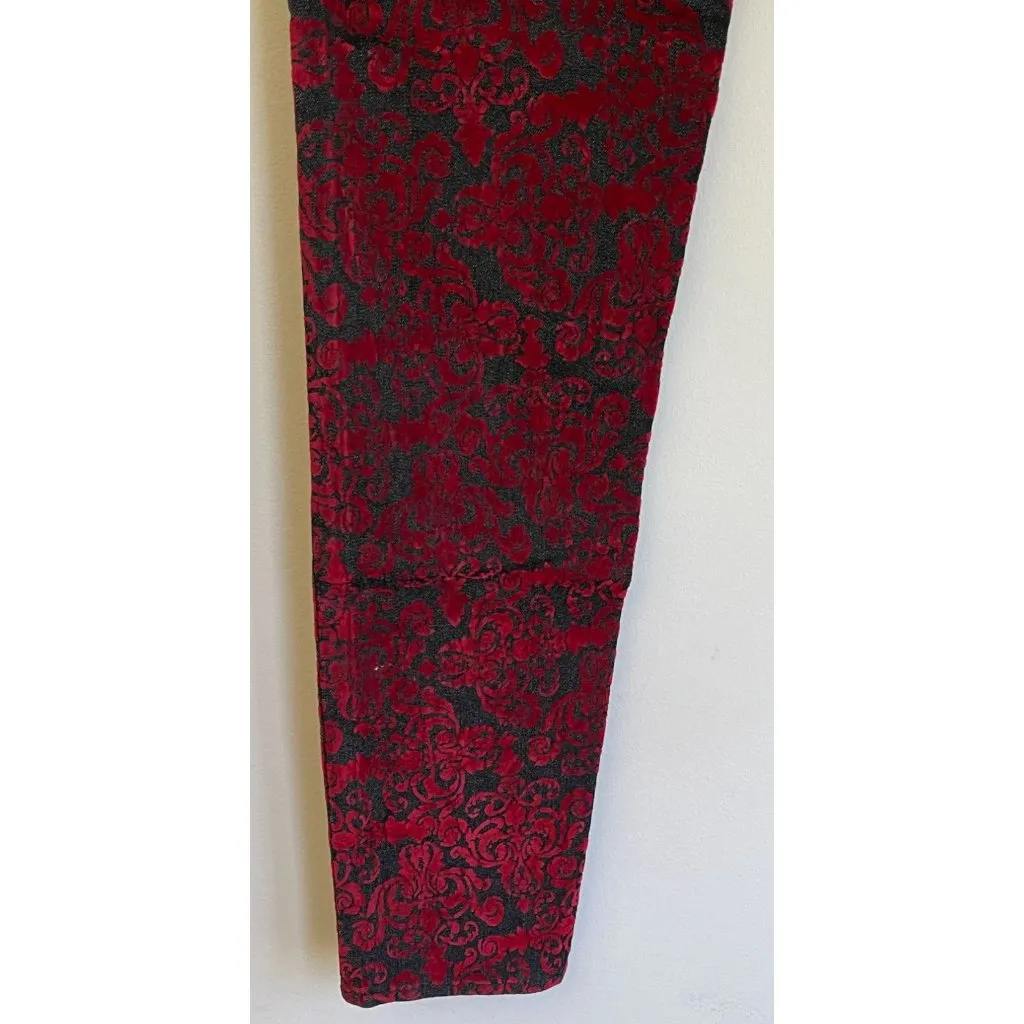 Buffalo David Bitton Stretch Skinny Deluxe Velvet Denim Jeans Size 27 - Image 6