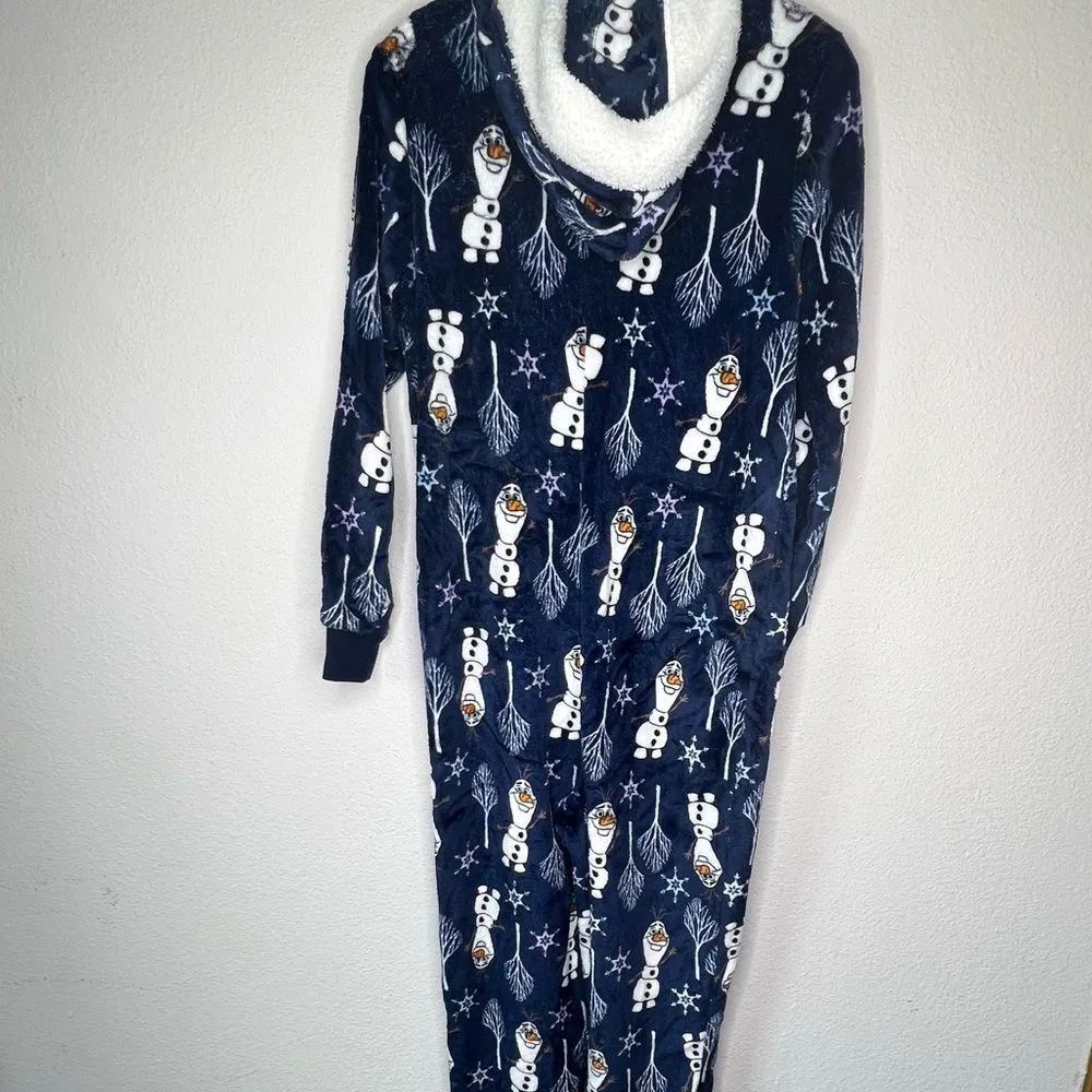 Disney Frozen One Piece Hoody‎ Pajamas - Image 4