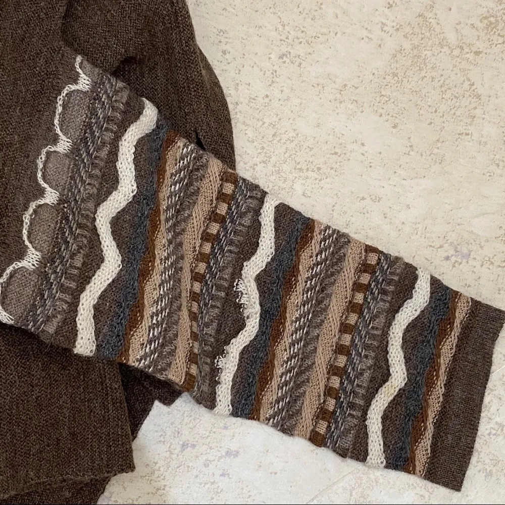 3D Knit Cowl Neck Sweater Size undefined - Image 12