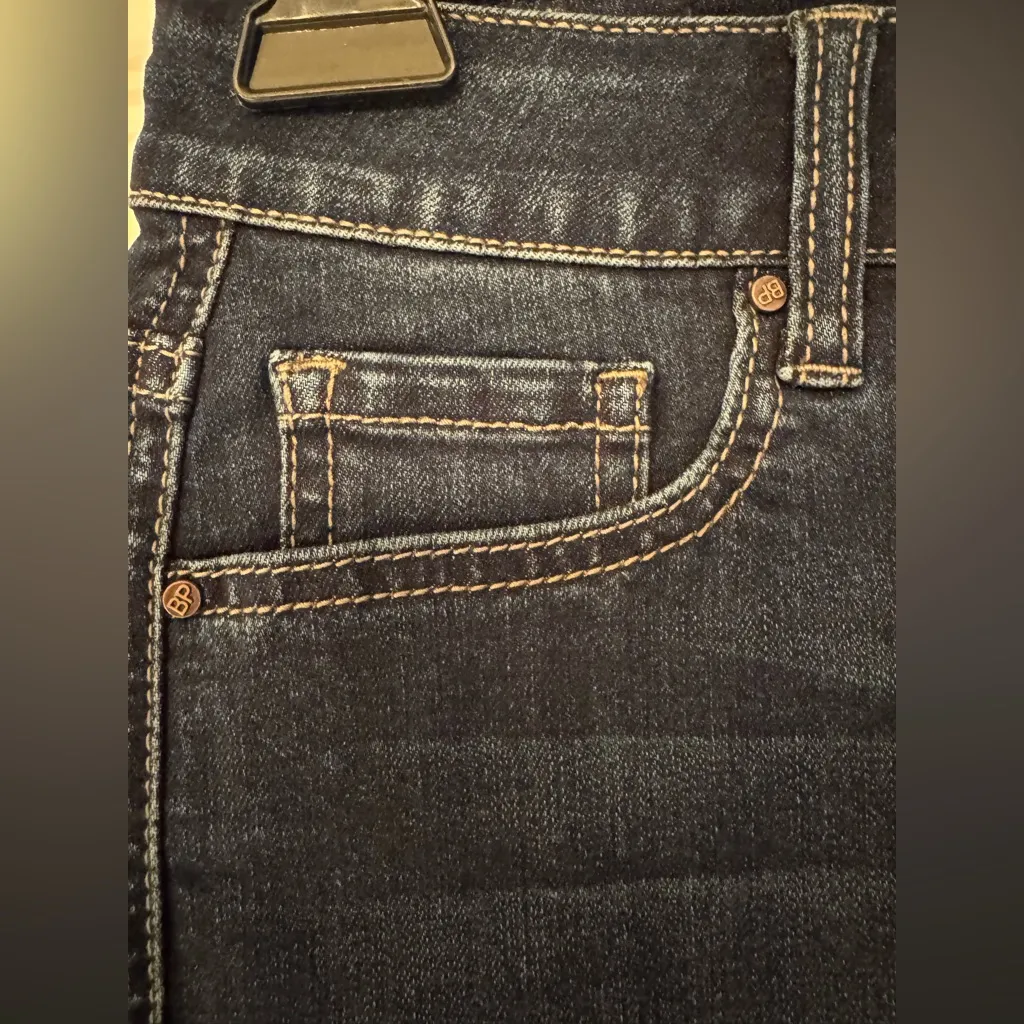 Black Pearl Denim Los Angeles Mia Dark Stone Women’s Blue Jean Shorts Size 3 - Image 9