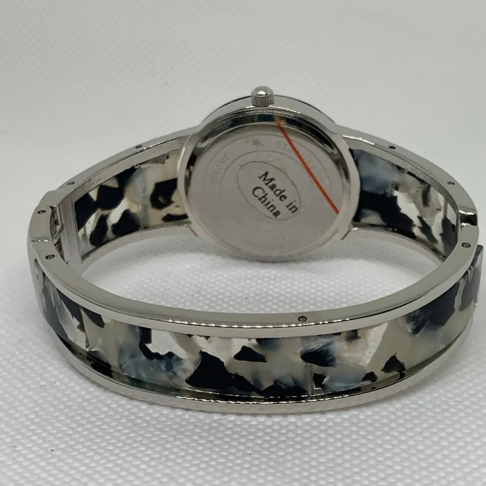 Varsales women quartz analog wrist watch 30mm cuff band size 6.5” running - Image 4