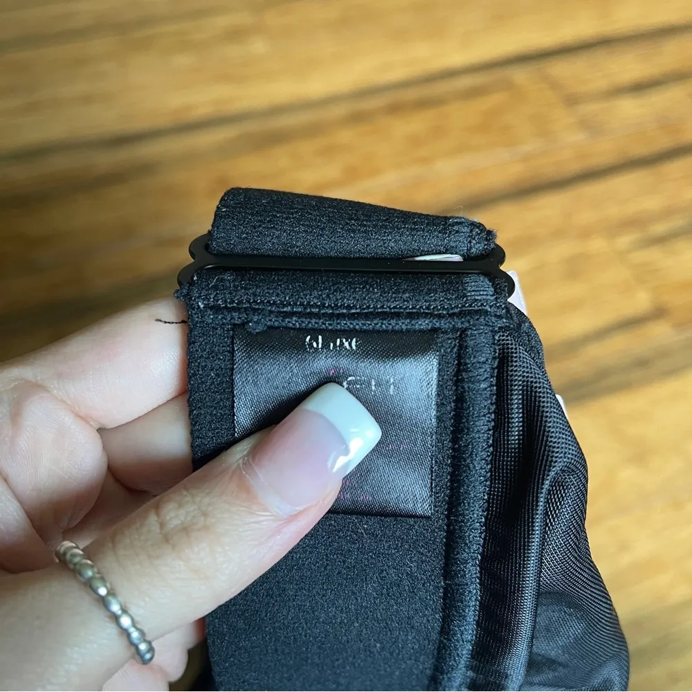 SHEFIT Black Sports Bra - Image 2