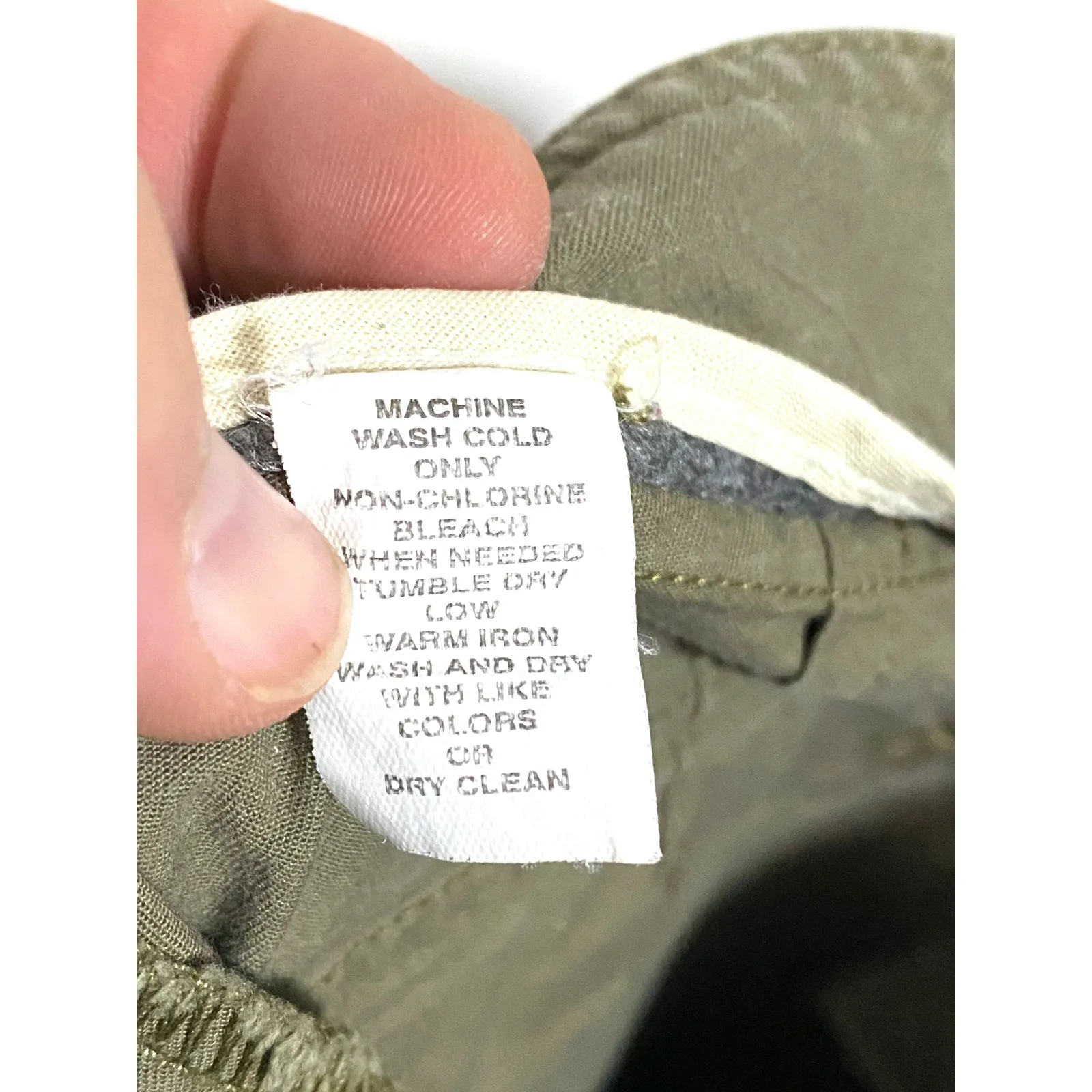 Gap Adjustable Waist Cargo Chino Pants Women 8 Utility Gorpcore Casual Preppy - Image 7