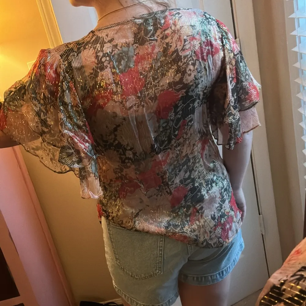 Love Sam Floral Blouse - Image 5