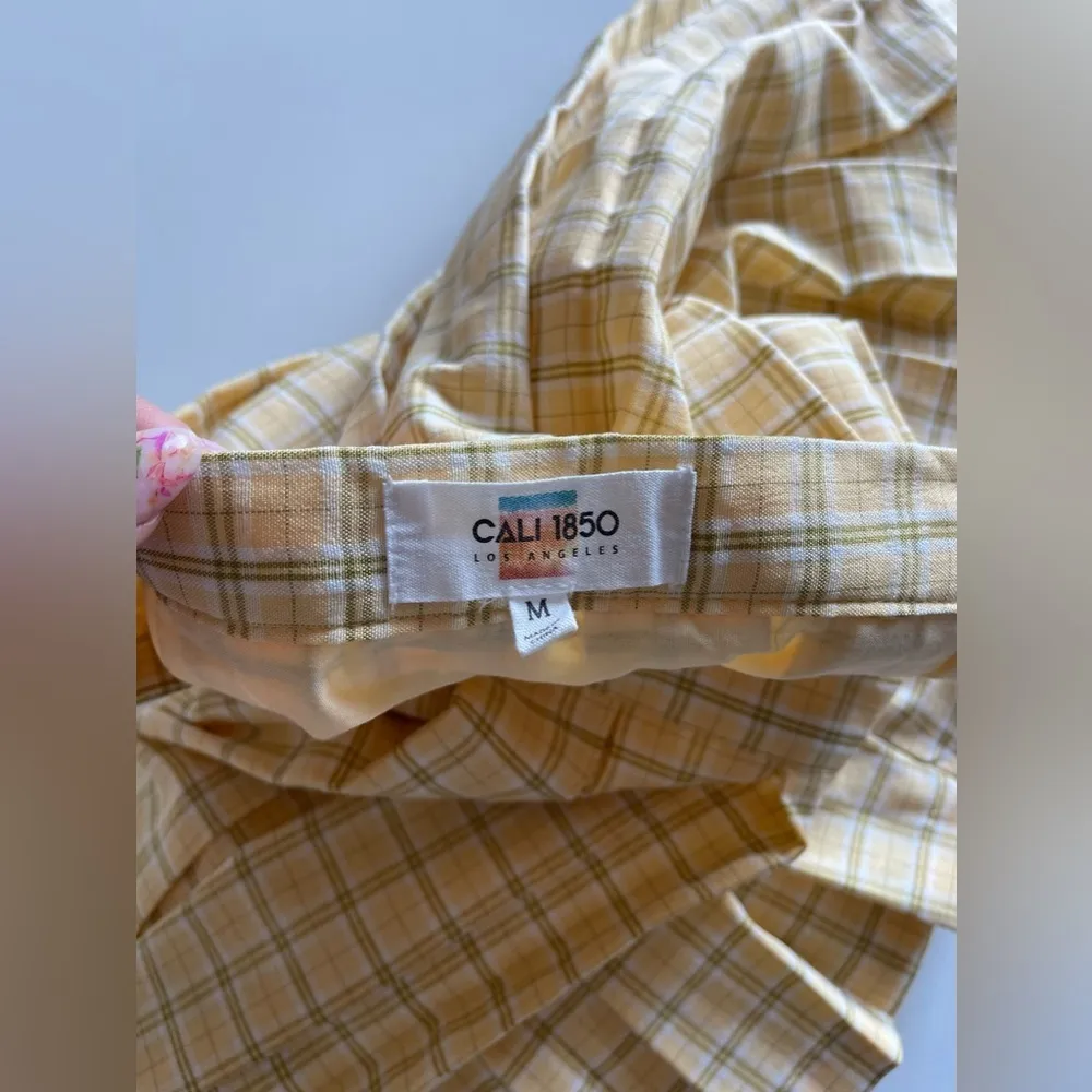 Girl High Waisted Plaid Pleated Tennis Skirt School A-Line Skater Skirts - Image 6