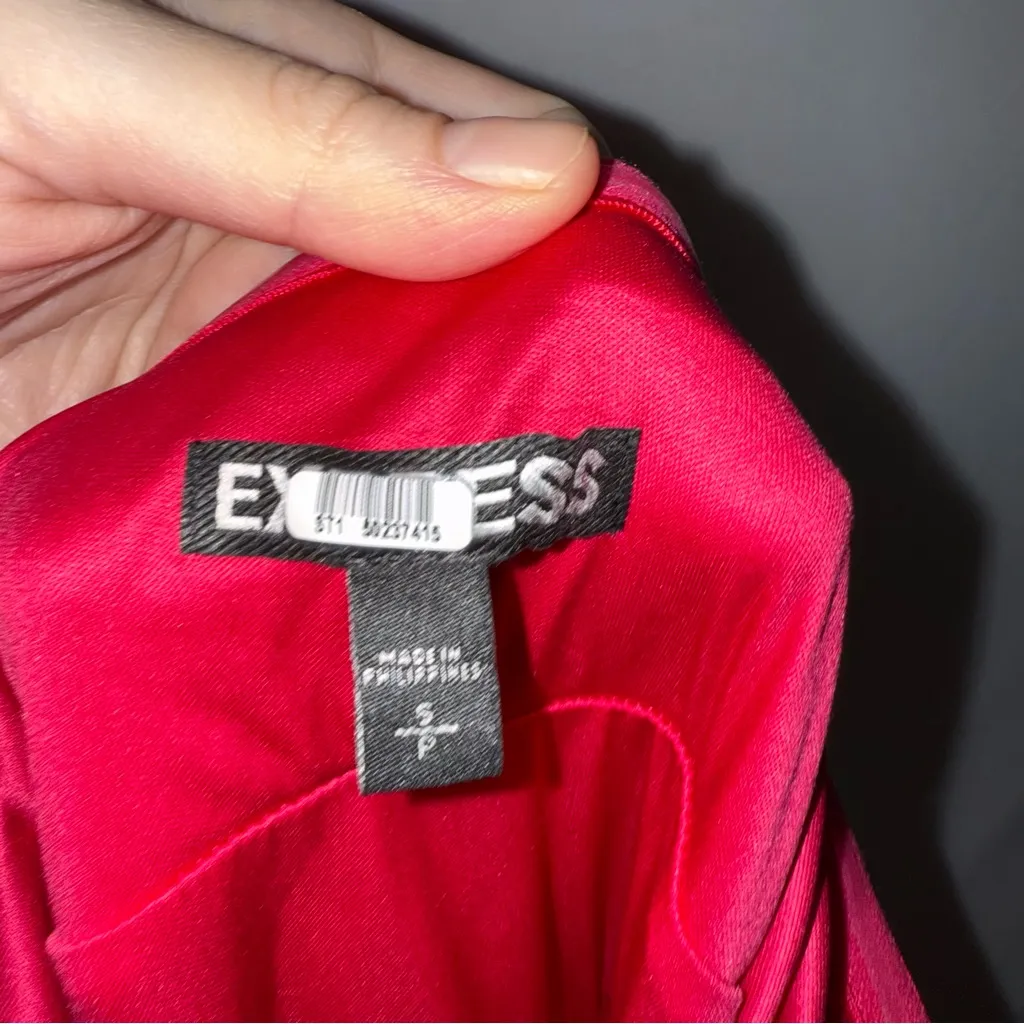 Vintage 90s‎ Fairy Barbie Pink Halter Babydoll Style Dress - Image 8