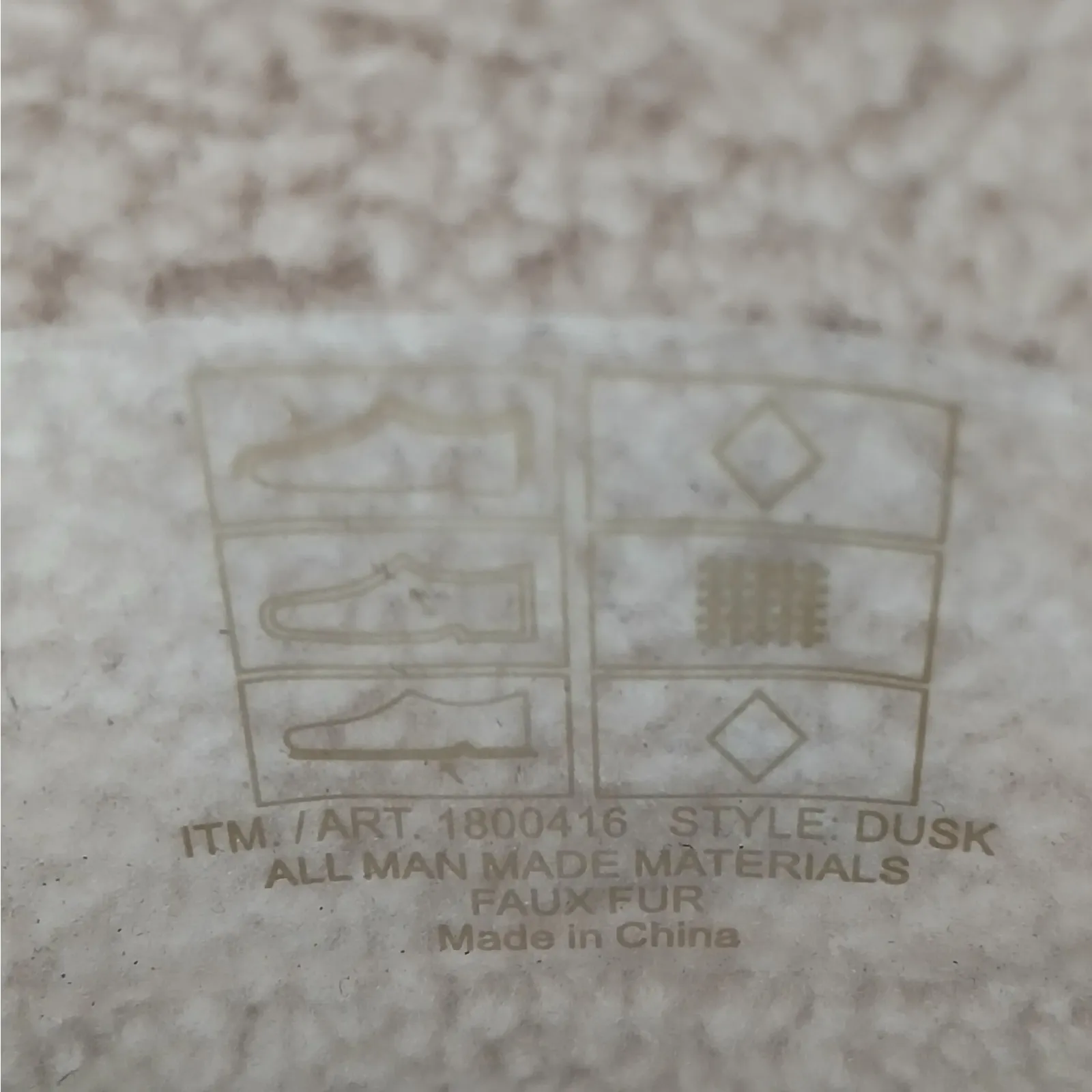 Khombu Women's Ankle Boots Size 8M Brown Faux Leather Sherpa Fleece Lined Hiking - Image 8