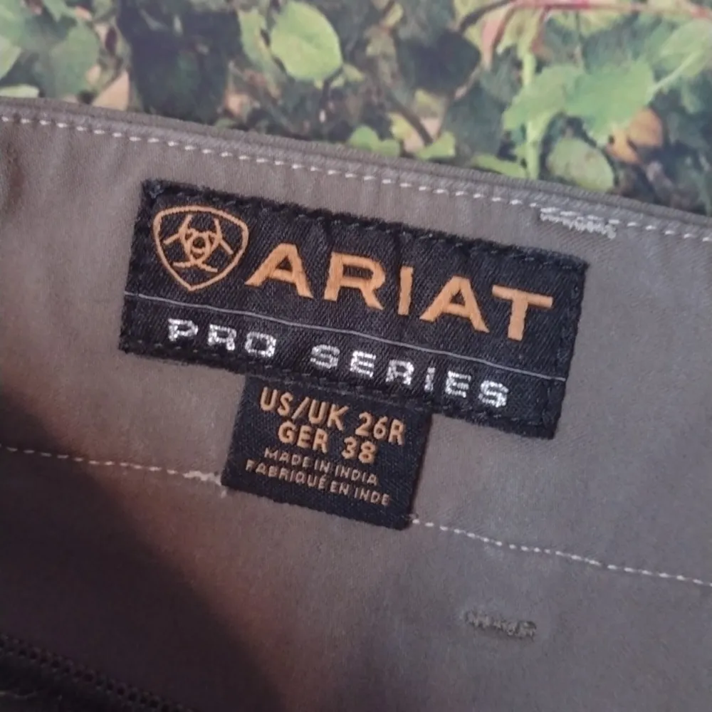 Ariat - women's brown gray pro series riding pants size 26R - Image 3