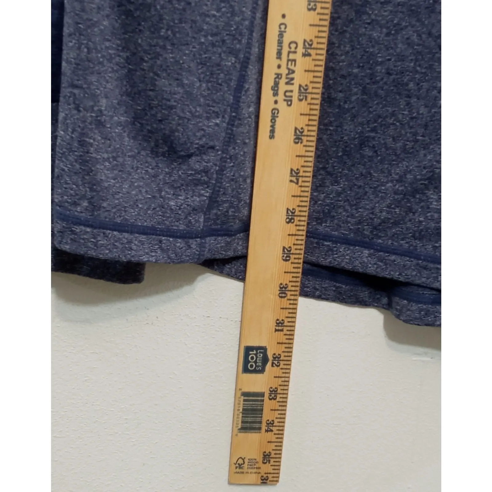 Avia Women's Athletic Top Pullover Blue Drawstring Long Sleeve Funnel Neck XL - Image 7