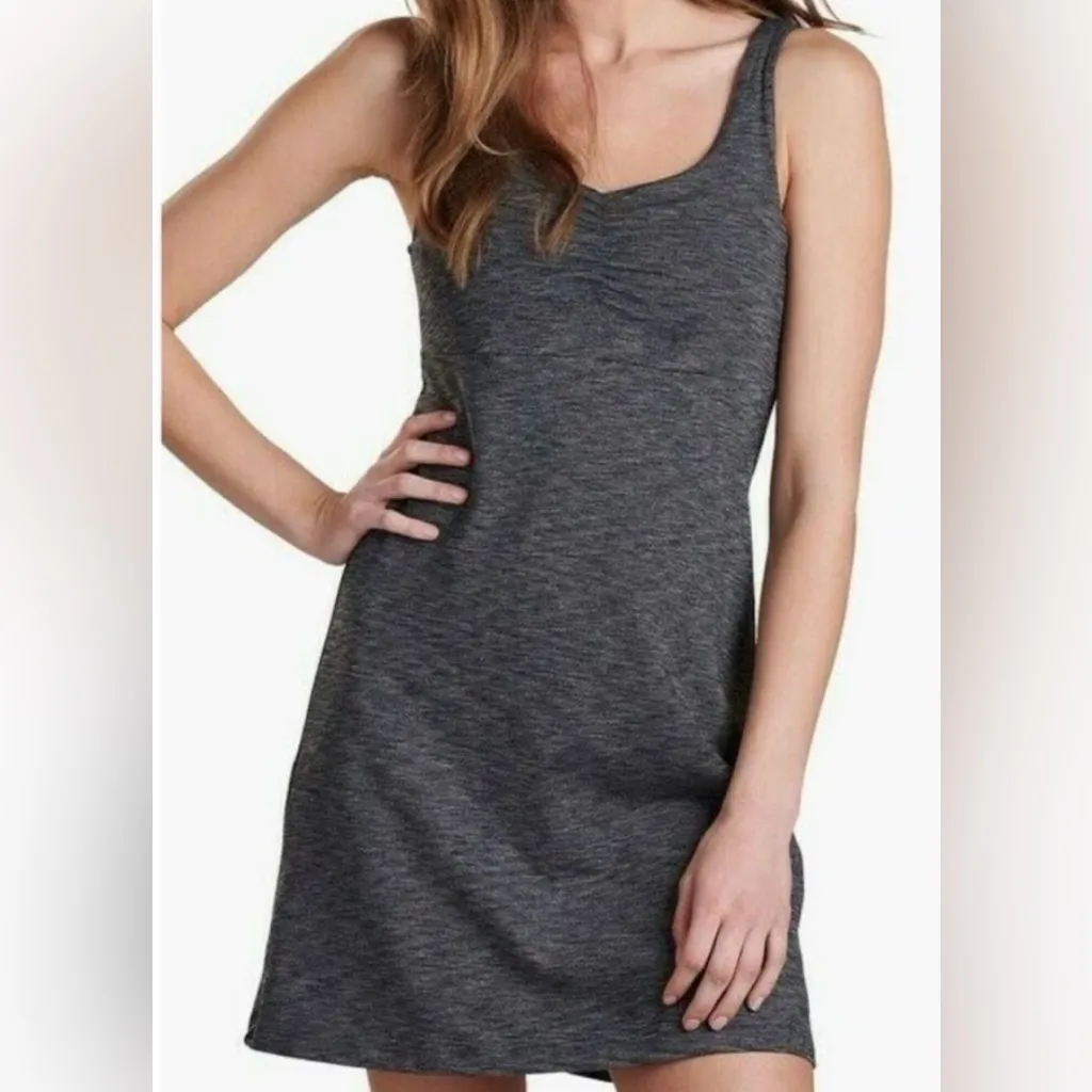 Kuhl women’s harmony heather gray tank dress performance athletic size XL NWT - Image 2