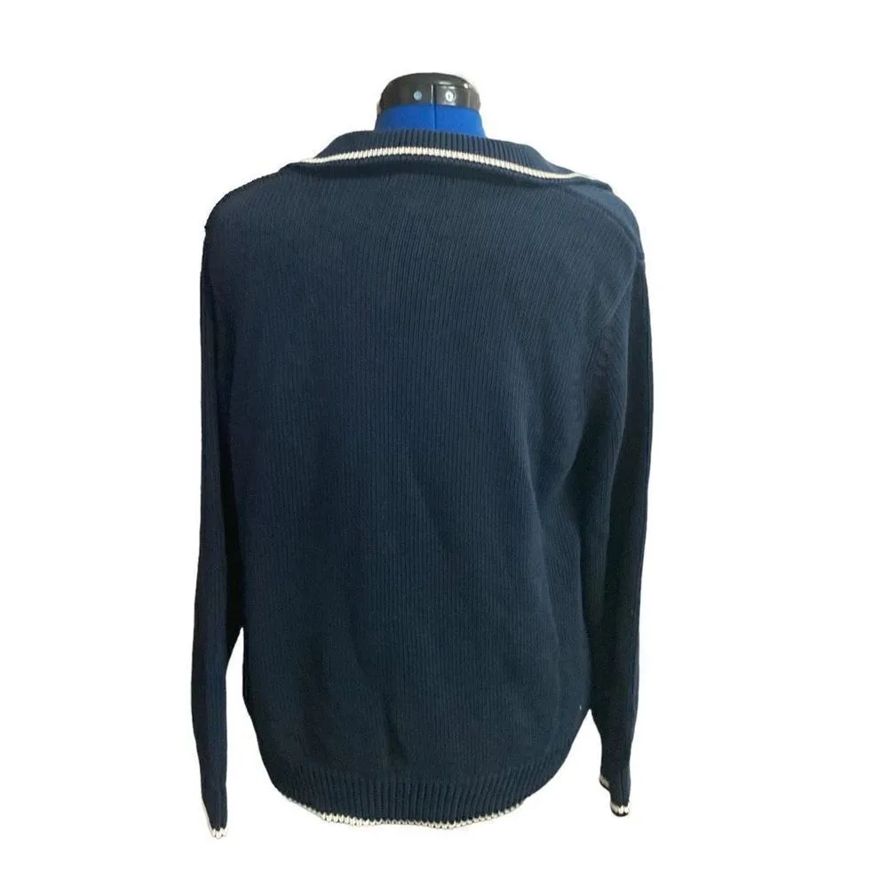  ‎EDDIE BAUER Blue XL Sweater Women’s - Image 3