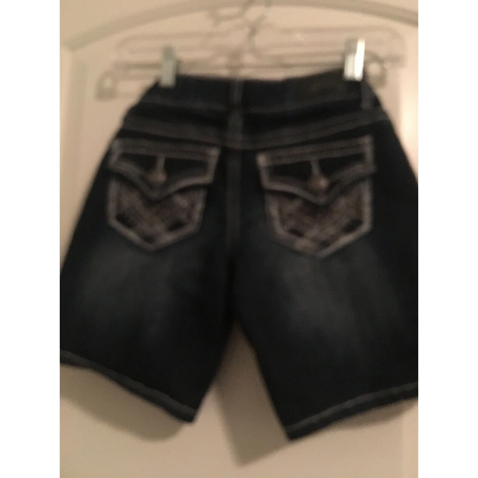 ZCO Women's Blue Jean Shorts Pockets Size 1 Blue Denim - Image 6