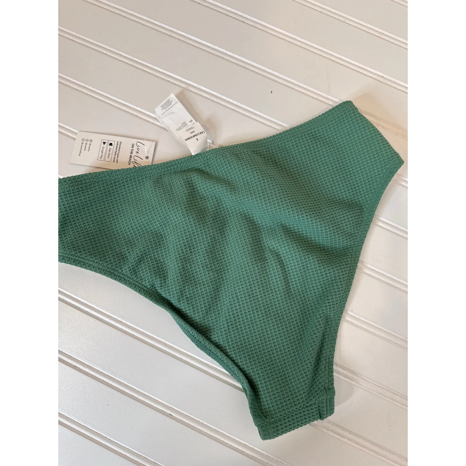 NWT Cupshe LOT OF 3 Bikini Bottoms - Colorblocked Swim Surf Paddle Bundle Sz S - Image 7