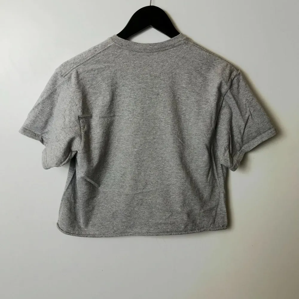 Pokemon Pikachu T Shirt Cartoon Character Raw Hem Graphic Tee Womens Top Medium - Image 10