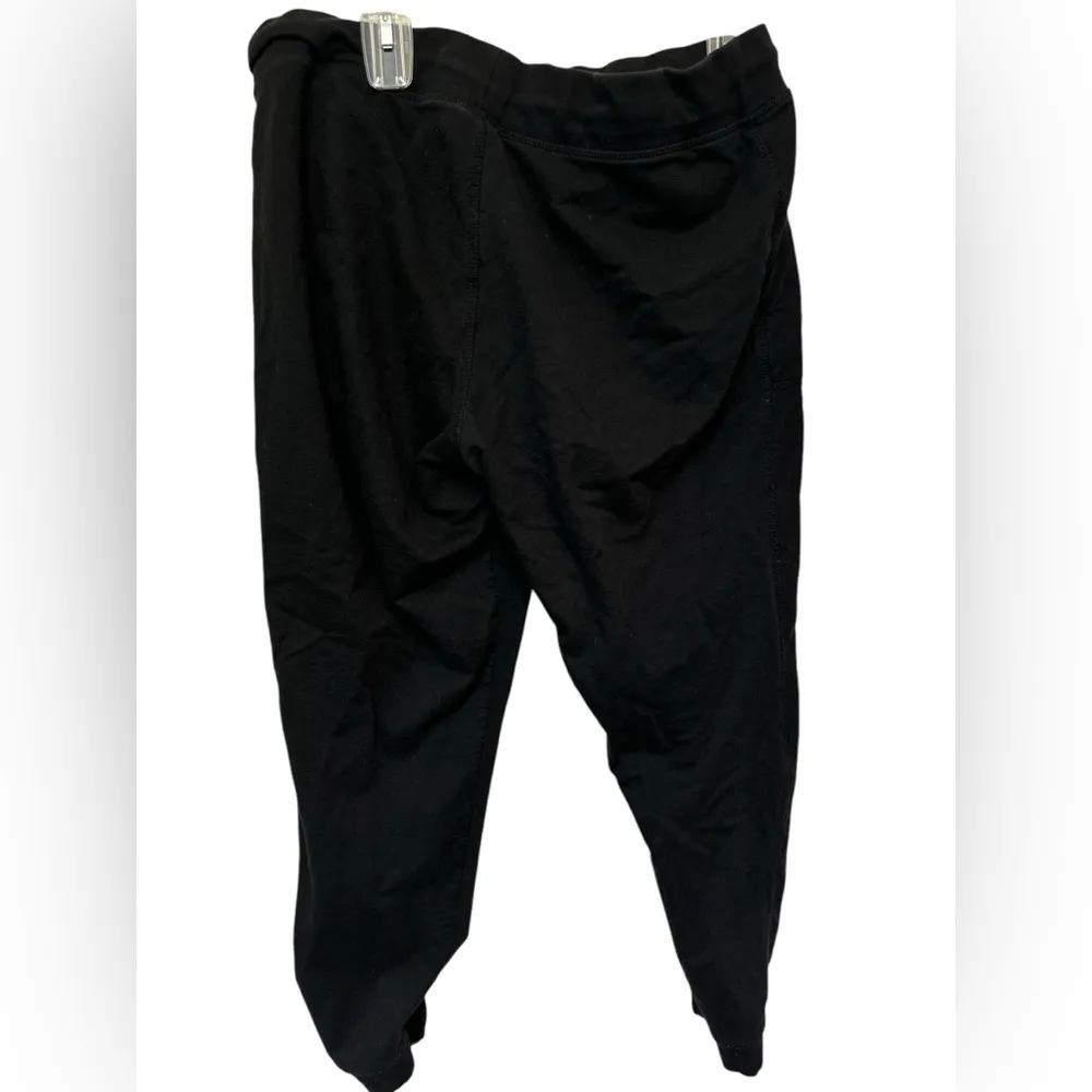 Instant Message Black Joggers with White Sassy Pants Graphic Size XL - Image 2