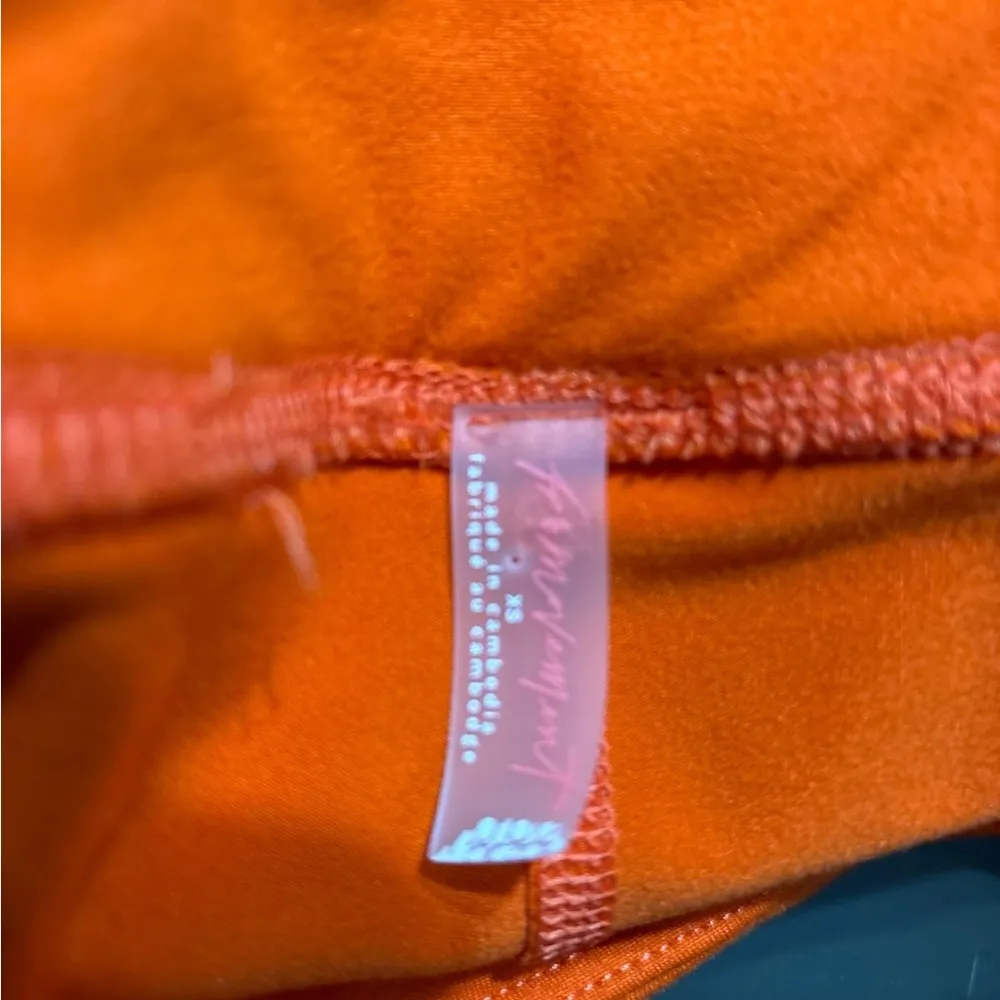 Free People Movment skort Orange XS - Image 6