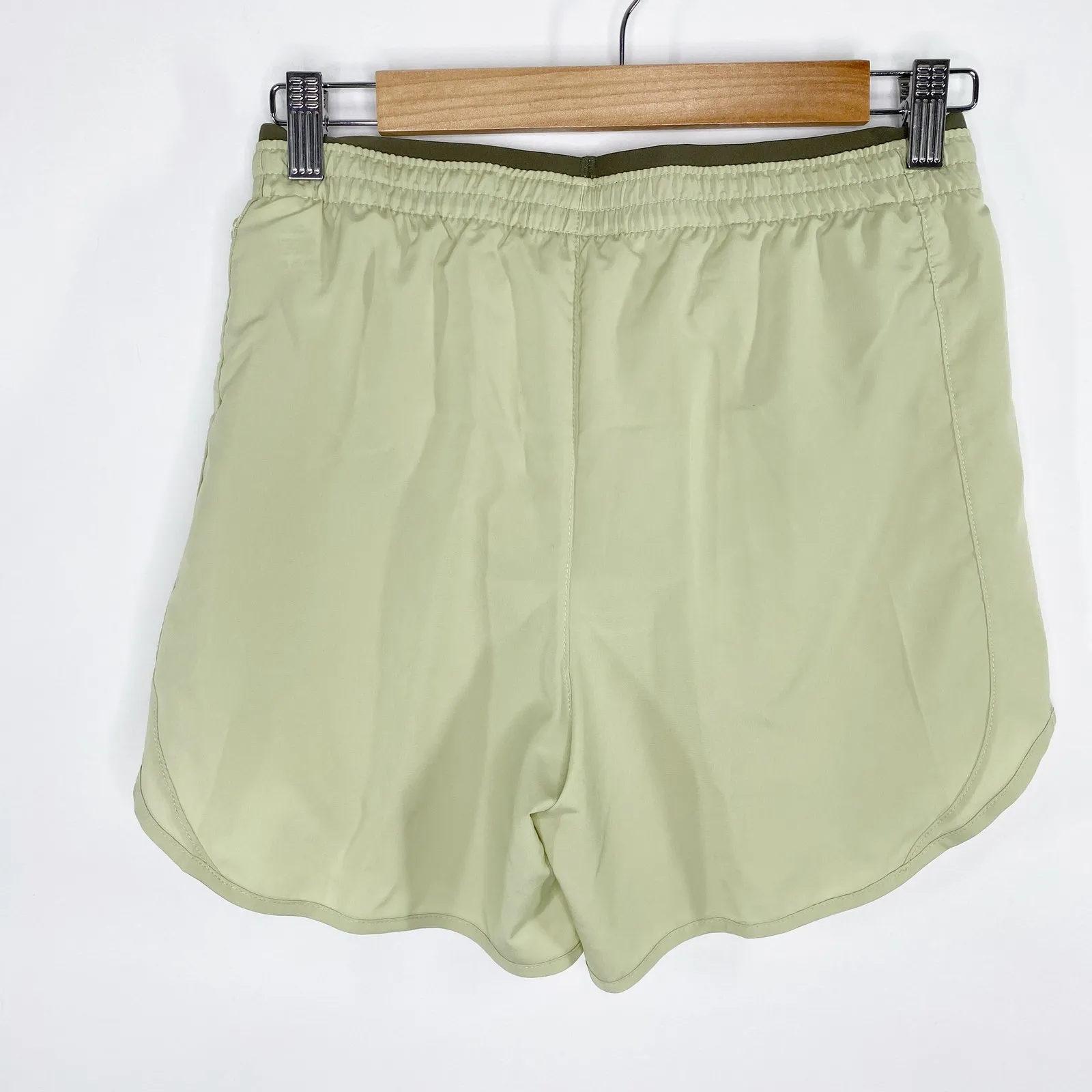Nike Dri-Fit Tempo Luxe Green Activewear Running Shorts Women's Size X-Small XS - Image 3