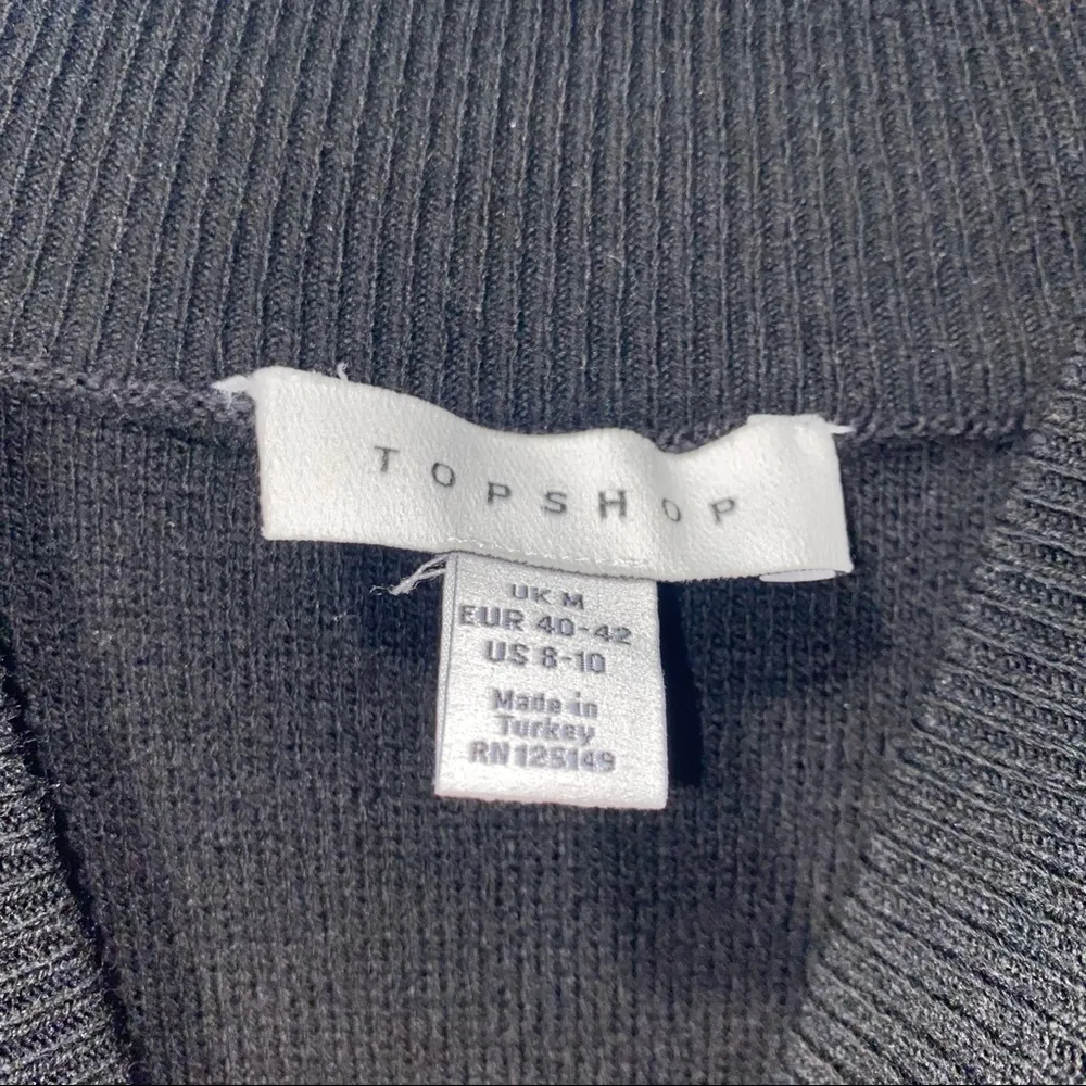 Black Ruffle Sweater - Image 6