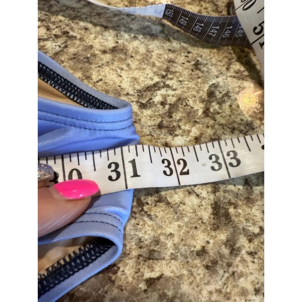 Women's LIVI for Lane Bryant Plus Size 18 Ombre One Piece Swimsuit Blue - Image 6