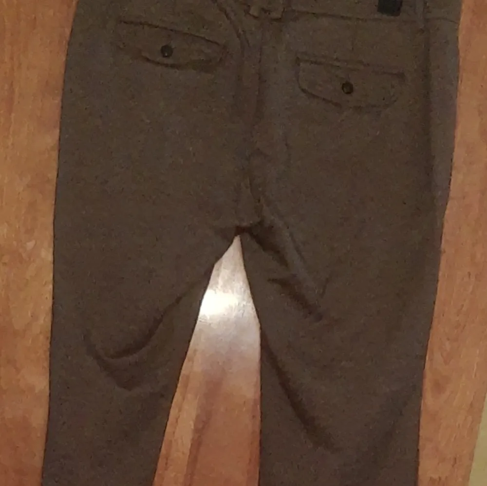 Women's Brown Tweed Low Waist Wool Blend knickerbockers/Capri Pants - Image 5