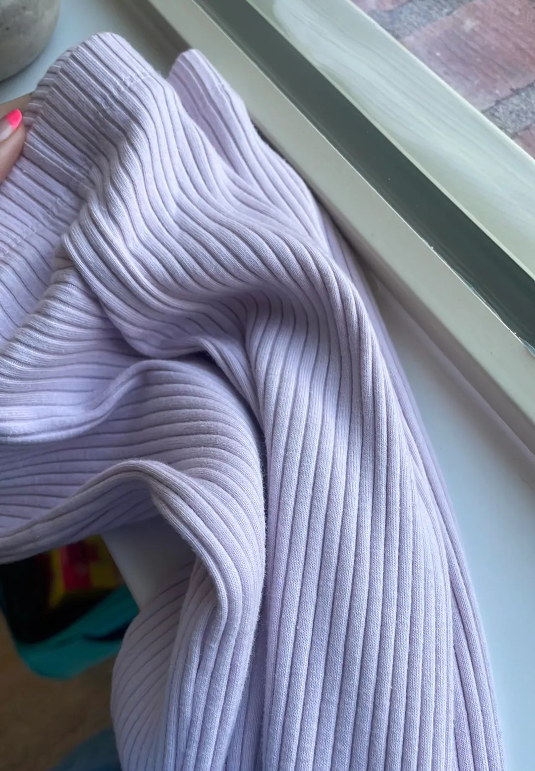 Purple Flare Leggings - Image 5