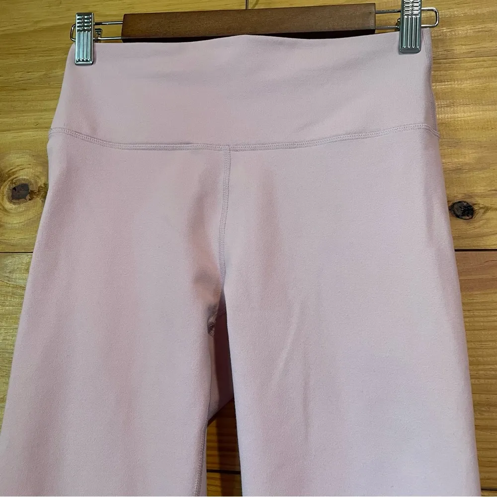 Fabletics Pink Powerhold High Rise Activewear Workout Leggings - Image 3