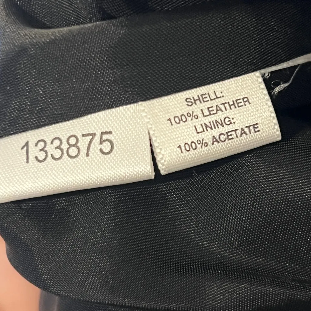 LOFT Women’s Black Suede Button Down Jacket Size 0P - Image 4