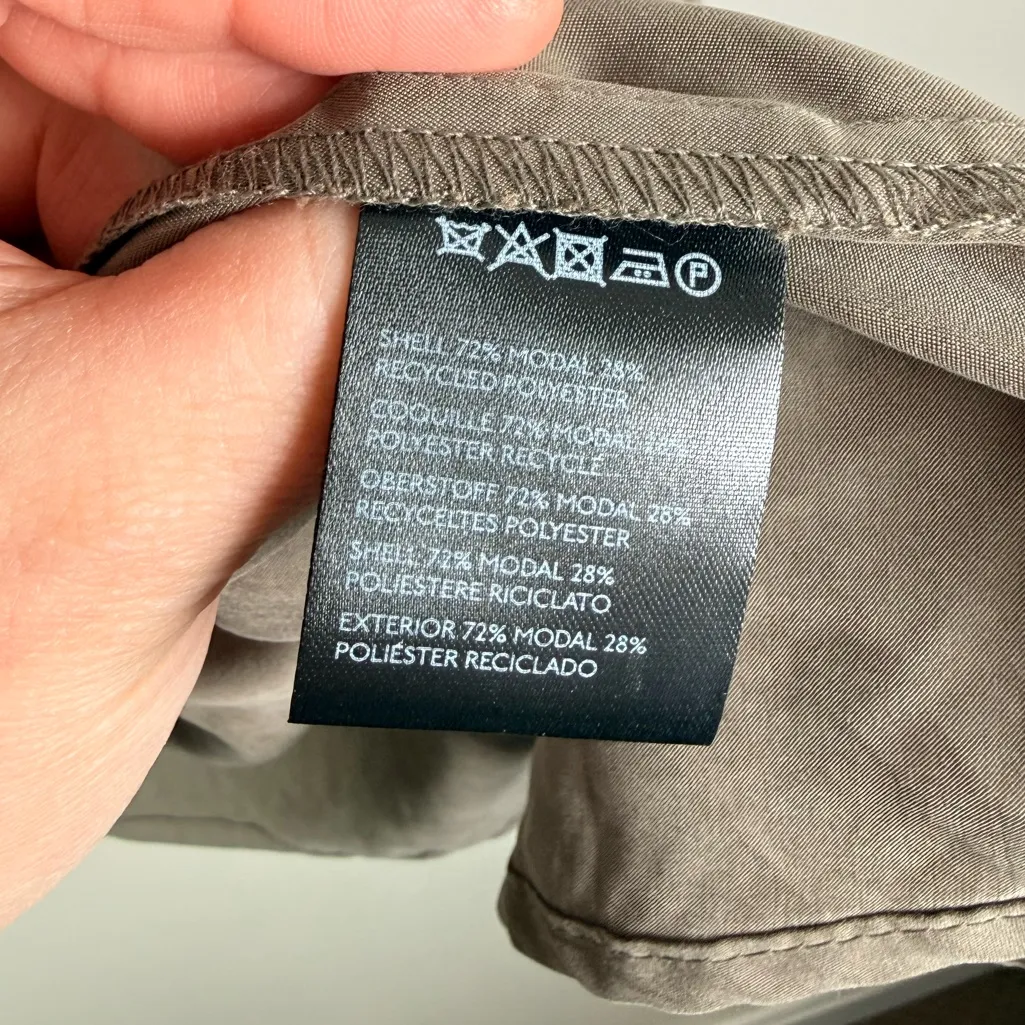 Anthropologie Draped Belted Blouse Asymmetrical Wrap Top - Image 9