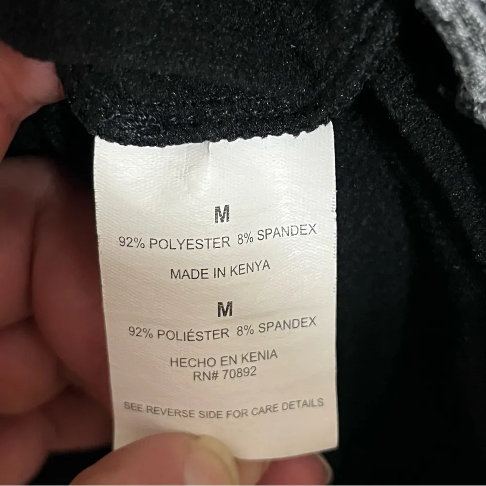 Layer 8 Performance Cold Weather Hoodie Black Reflective Long Sleeve Size Medium - Image 4