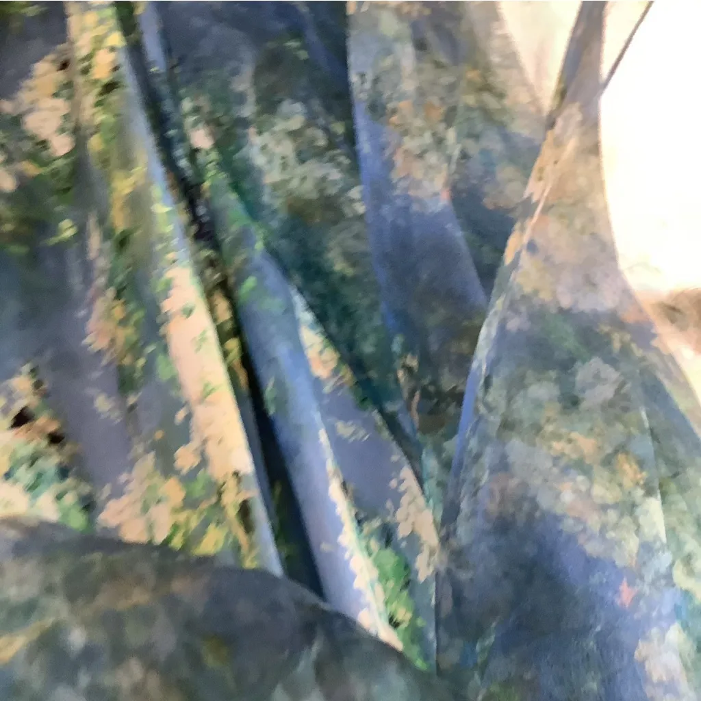 Theia Long Dress Floral Formal Flowy Size 8 HOCO wedding party event Empire‎ wst Blue Size L - Image 7