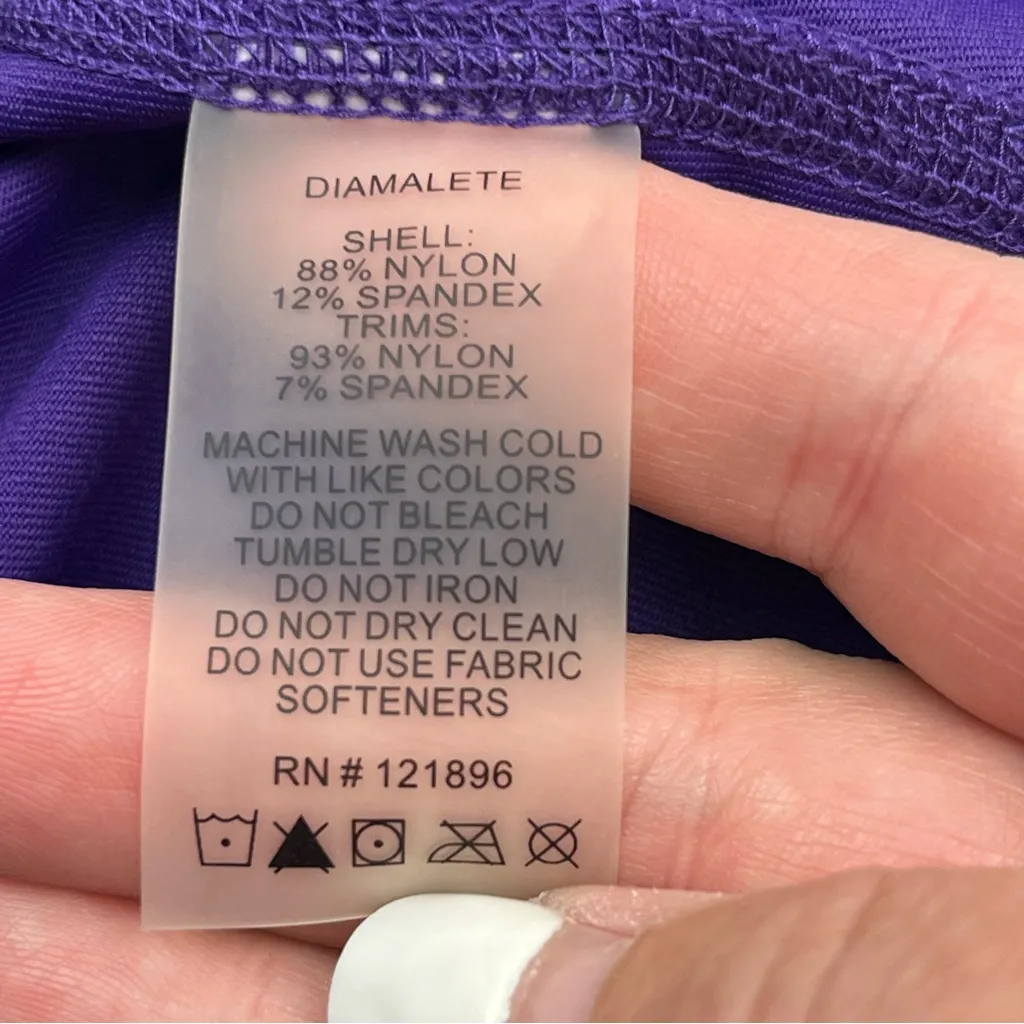 Title Nine Pink Purple Color-block‎ Sleeveless Athletic Dress Womens Size Large - Image 8