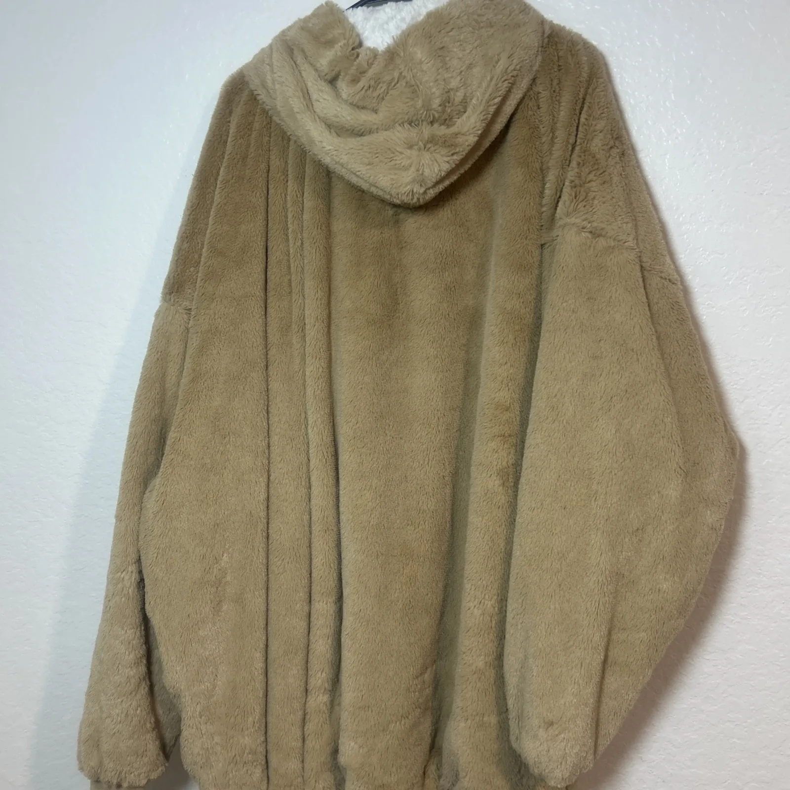 Women Fleece Outwear Thick Hoodies Sweatshirt LongSleeve Pullovers Women 37'x40' Brown Size undefined - Image 7