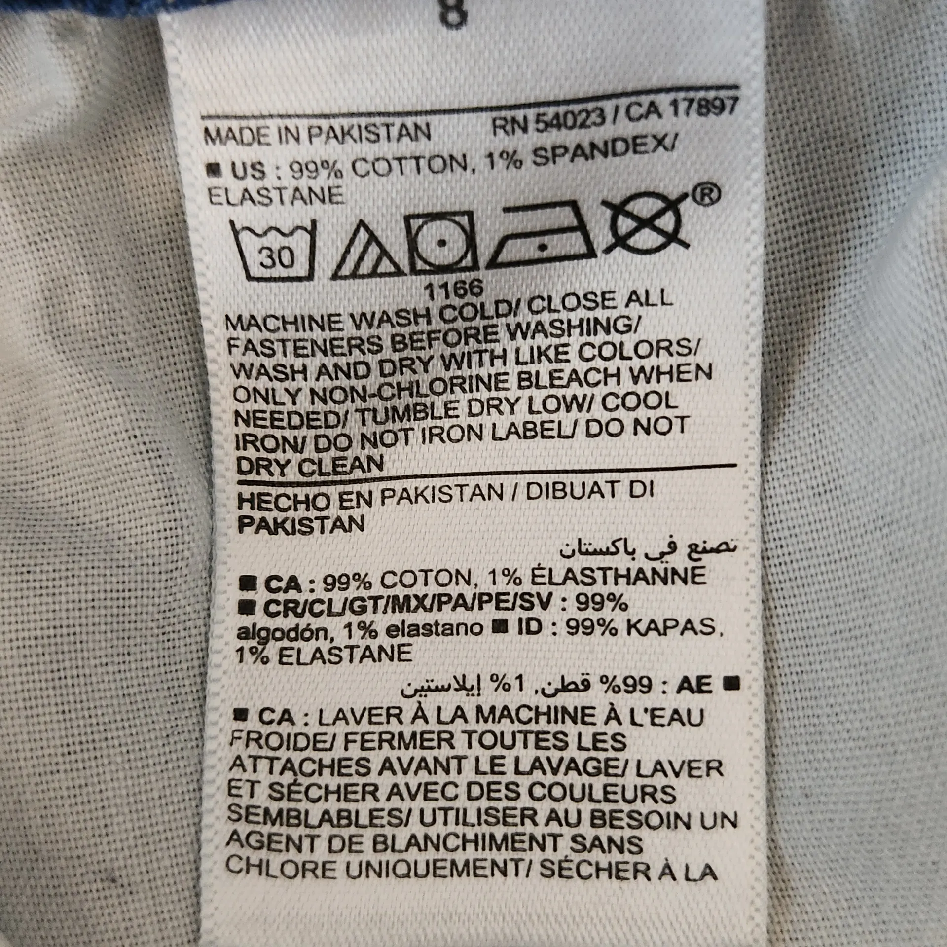 Old Navy Cuffed Jean Shorts Size 8 OG Straight High-Rise Denim Shorts - Image 8