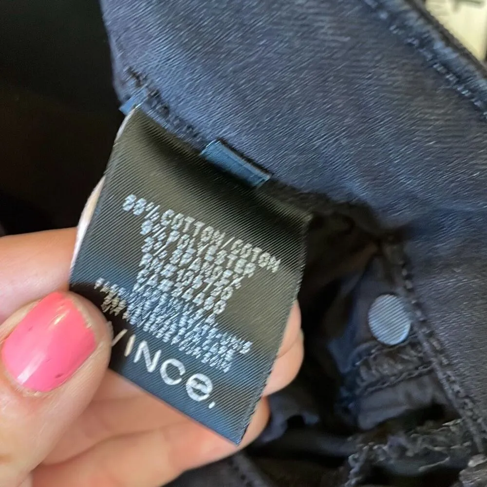 Vince Riley black legging jeans size 26 - Image 9