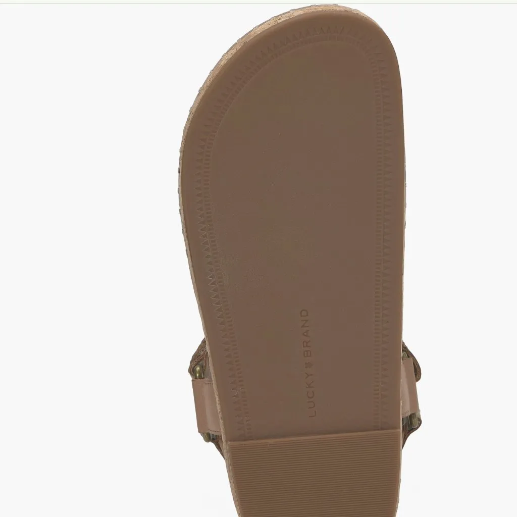 NIB Lucky Brand Ullani Ankle Strap Platform Sandal (Women) 11M, MUREX SUMHAZ - Image 6