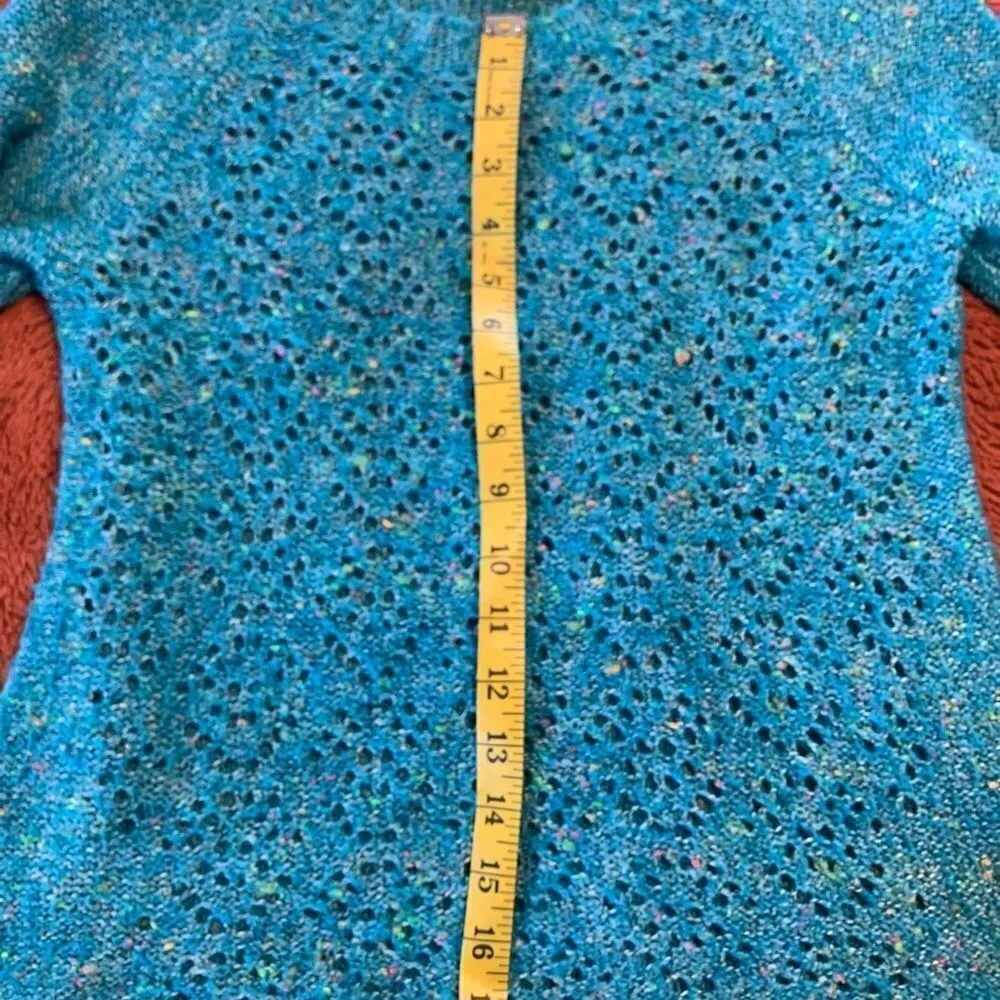 Kensie Pieces Blue sweater Size S - Image 5