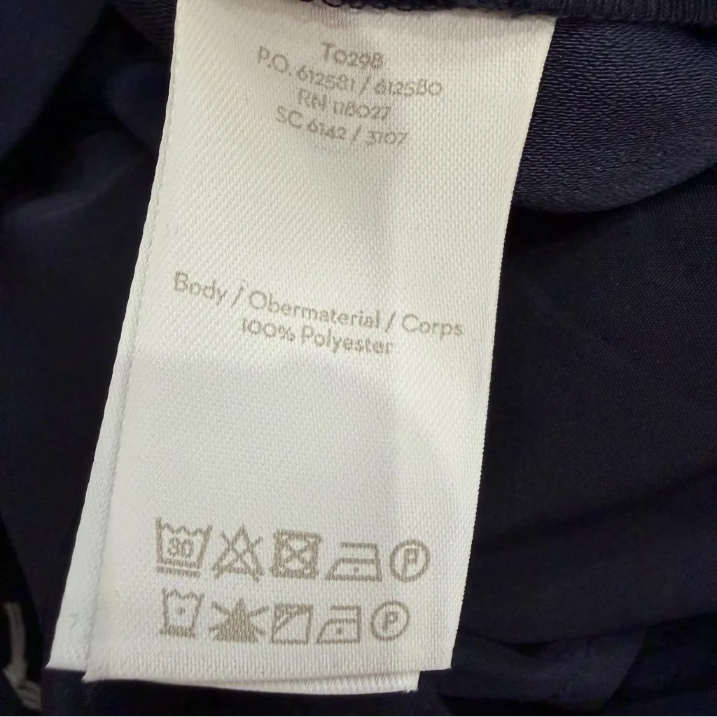 NWT Boden Romilly Jumpsuit 8 Petite Navy Blue Short Sleeve Size 8P - Image 11