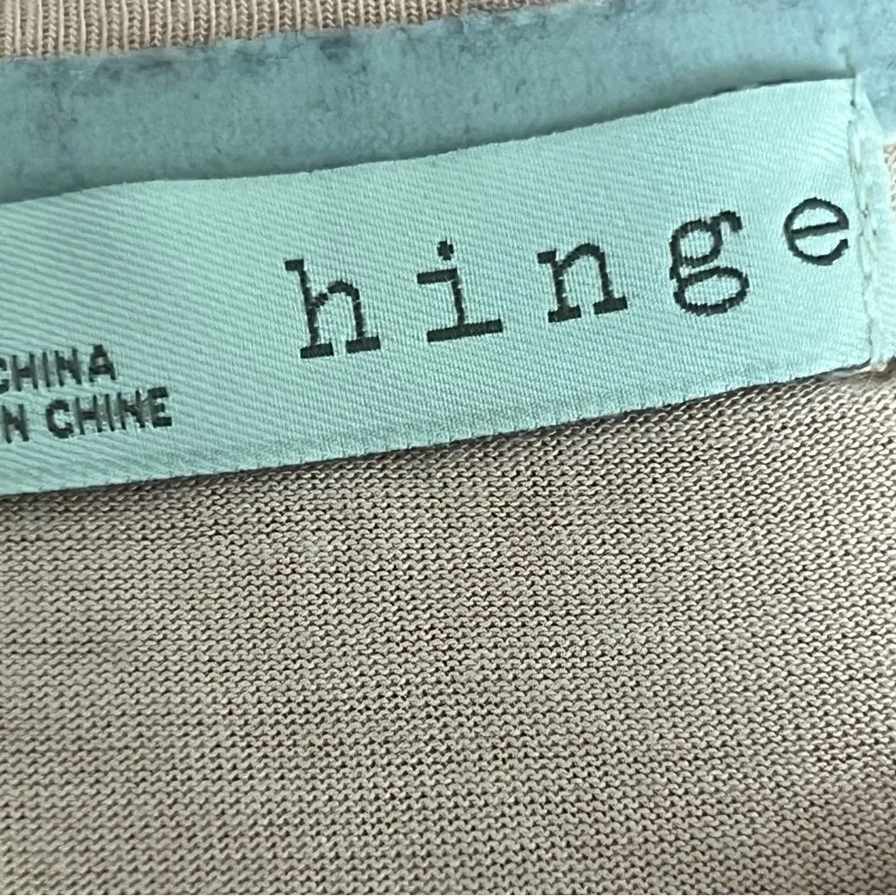 Hinge women’s long sleeve, layered ruffle, lace, top size XS‎ - Image 3