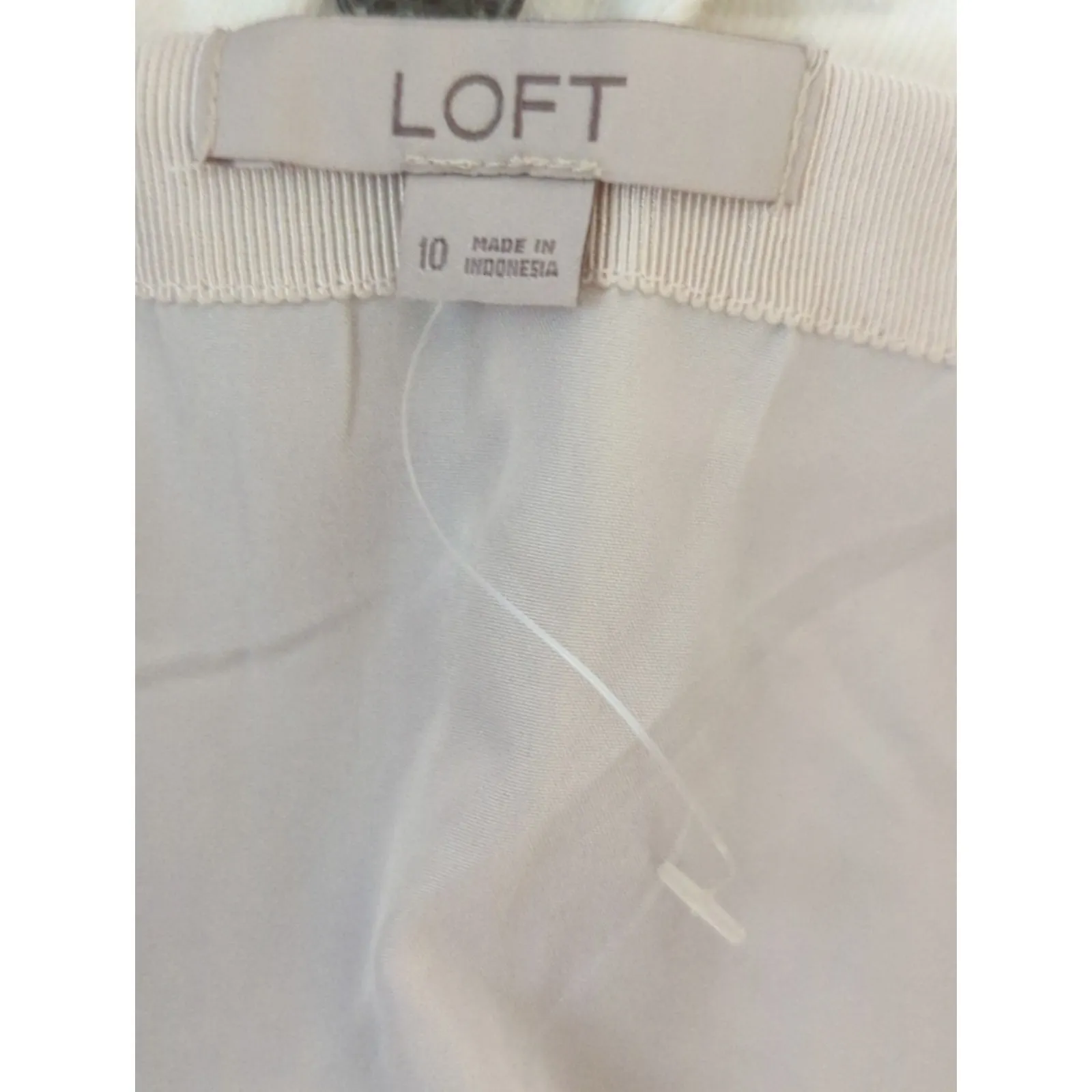 Ann Taylor LOFT Multicolor Shimmer Mosaic Mini Skirt Womens Size 10 NWOT Preppy - Image 9