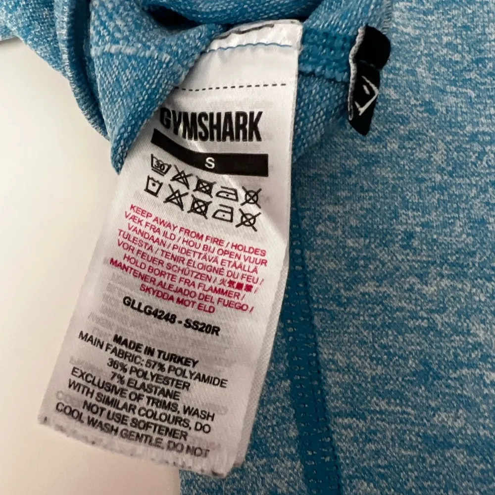 Flex High Waisted Contouring Leggings Atlas Blue Marl Womens Small - Image 4