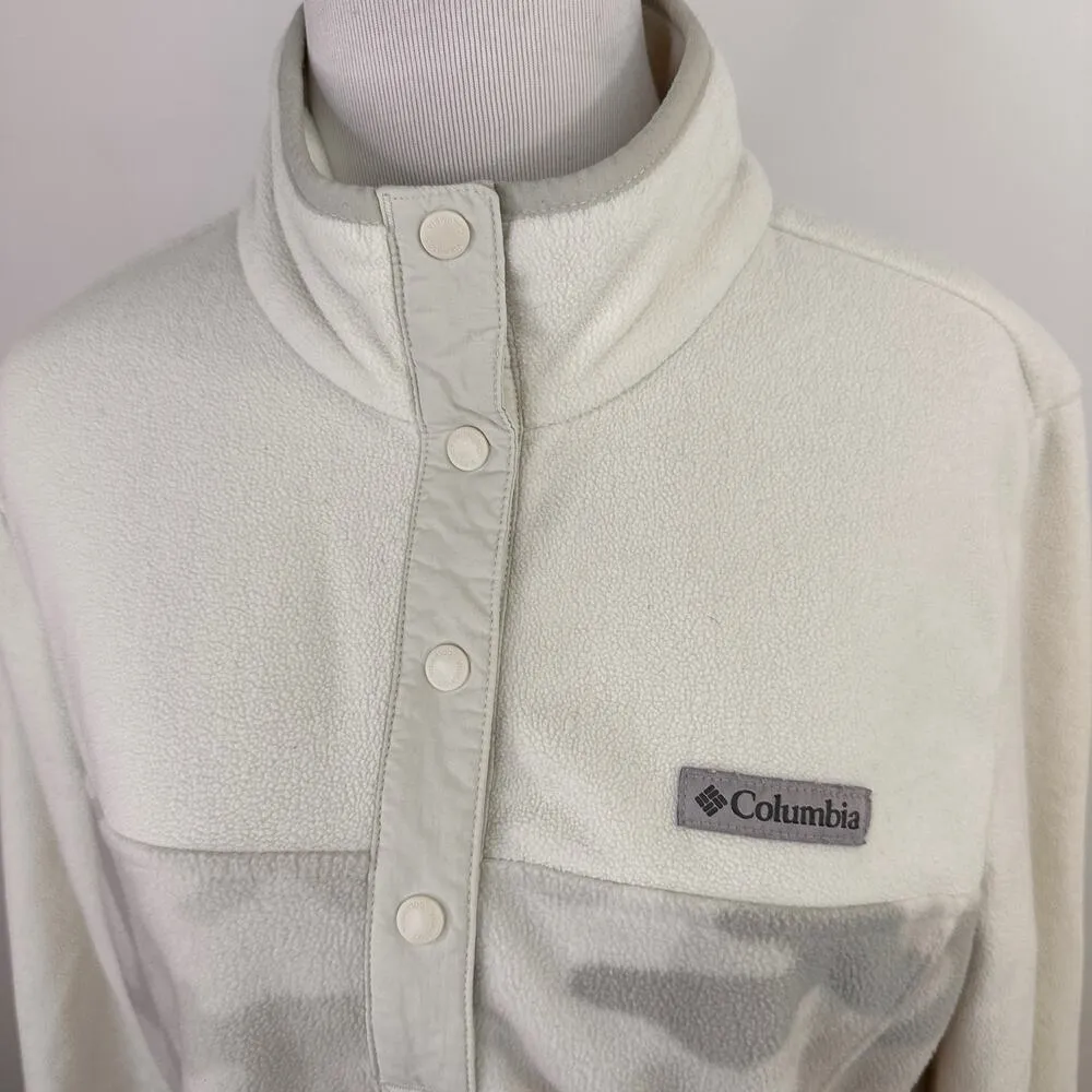 Columbia Women's Benton Springs Camo Print Half-Snap Pullover Size Medium - Image 7