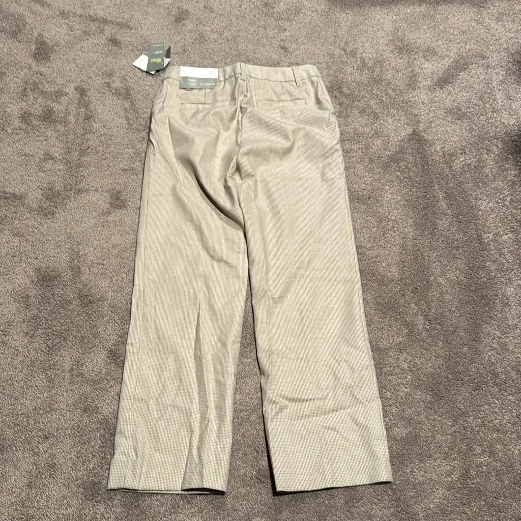Liz Claiborne Audra Houndstooth Trousers SIZE 8P - Image 2