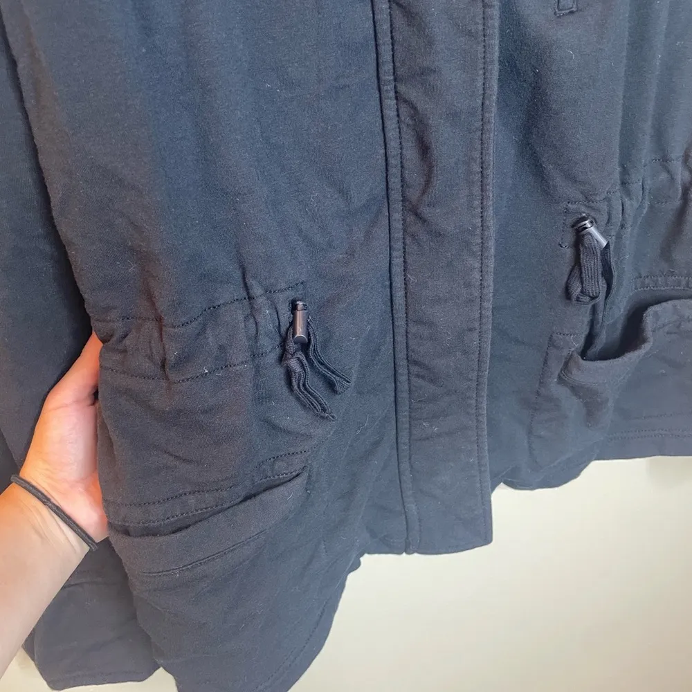 Gap Black Zip & Button Up Jacket - Image 4