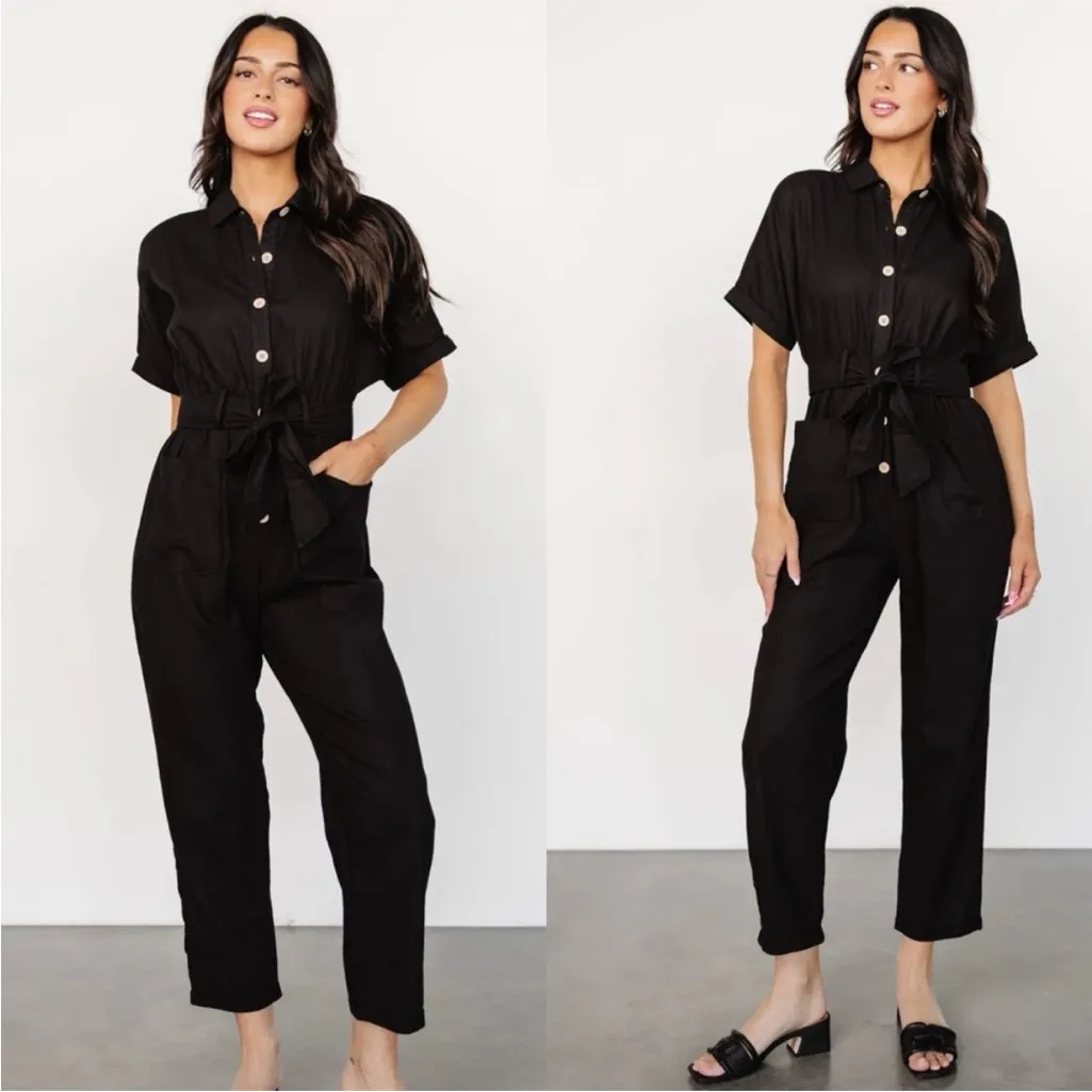 Baltic Born Utility Cropped Jumpsuit Size Large - Image 3