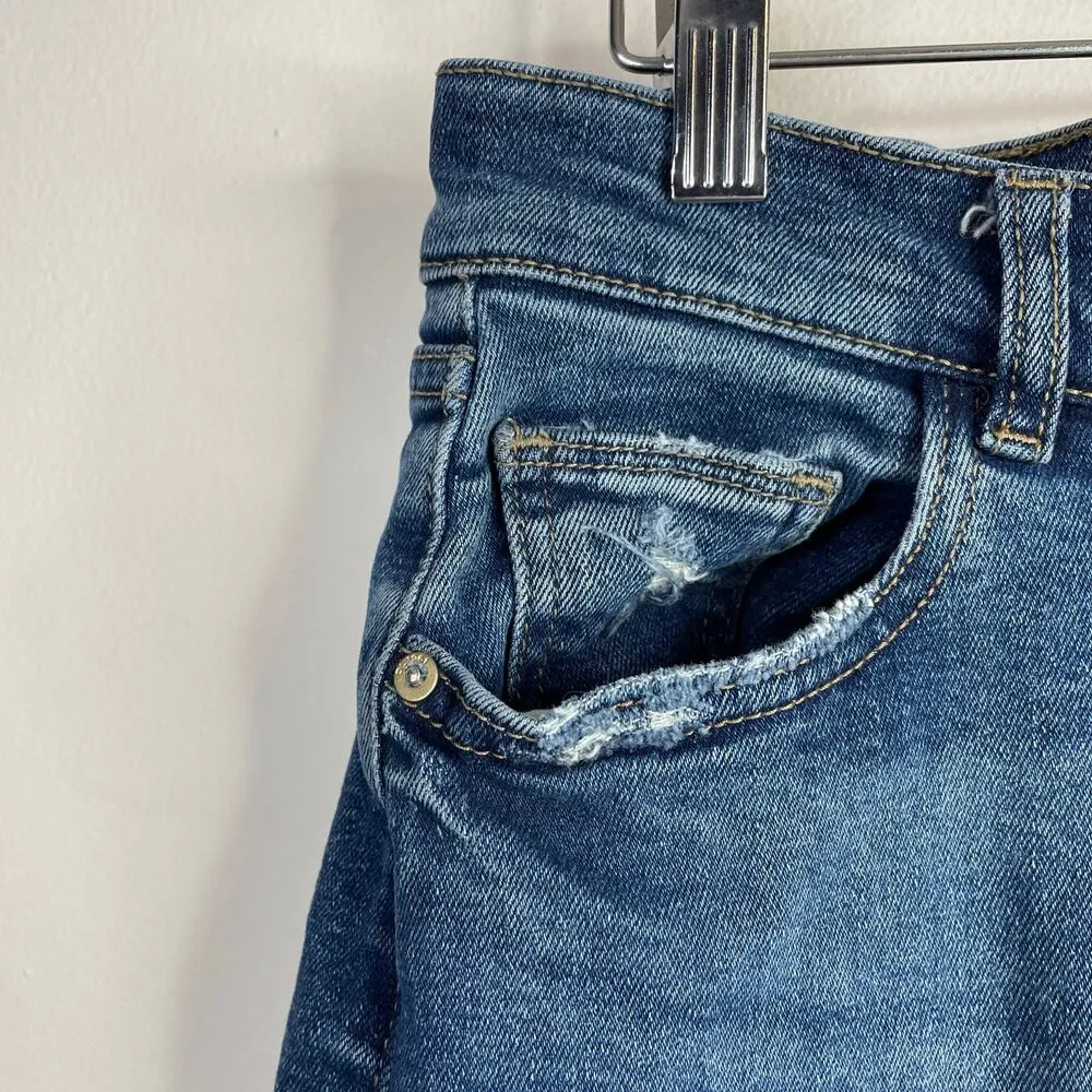 Riley Boyfriend Straight Slouchy Stretch Jeans Lt Seaborn Wash womens 25 - Image 6