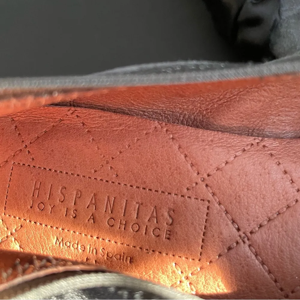 Hispanitas Womens Calani Gray Suede Pumps Comfort Satin Bow Low Heel 35 / 5 - Image 8