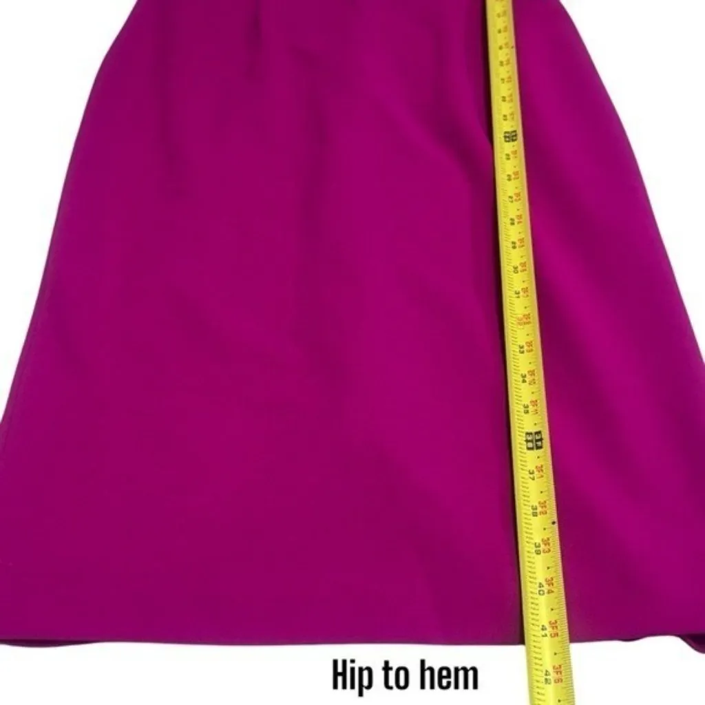 Ivanka Trump Secret Weapon Sheath Dress Fuchsia Career Event Special Occasion 8 - Image 13