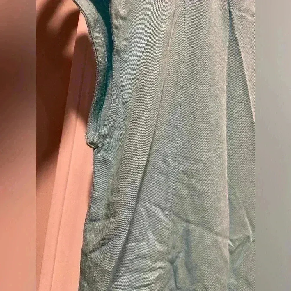 NWT Nine West Women’s V Neck Cap Sleeve Angel Blue Extra Soft Fashion Tee Sz S - Image 3