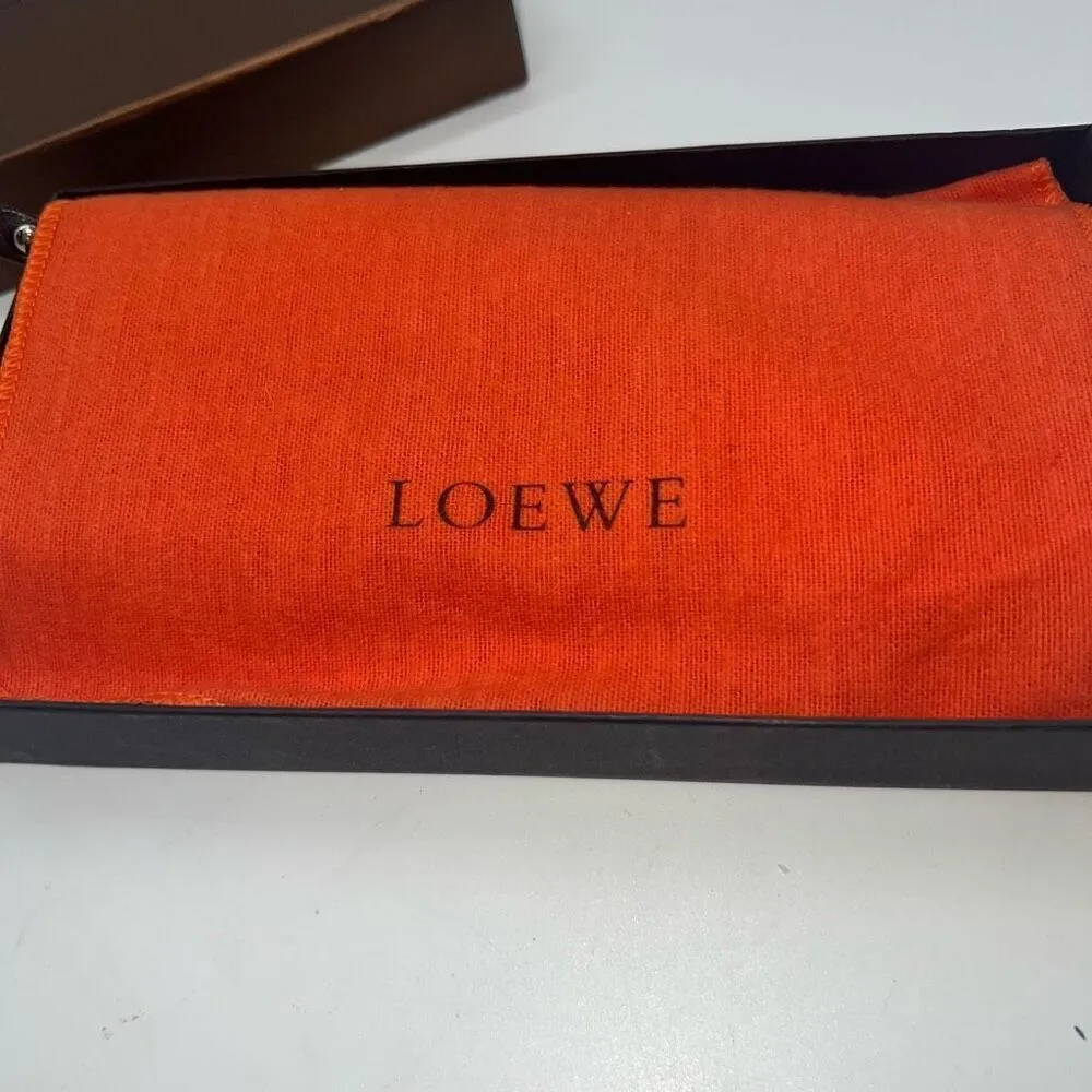 Loewe Monogram Long Trifold Wallet with Dust Cloth and Box - Image 14